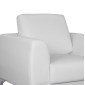 ΠΟΛΥΘΡΟΝΑ KENZIE HM3121.12 ΜΕ ΛΕΥΚΟ PU 89x81x81 εκ.