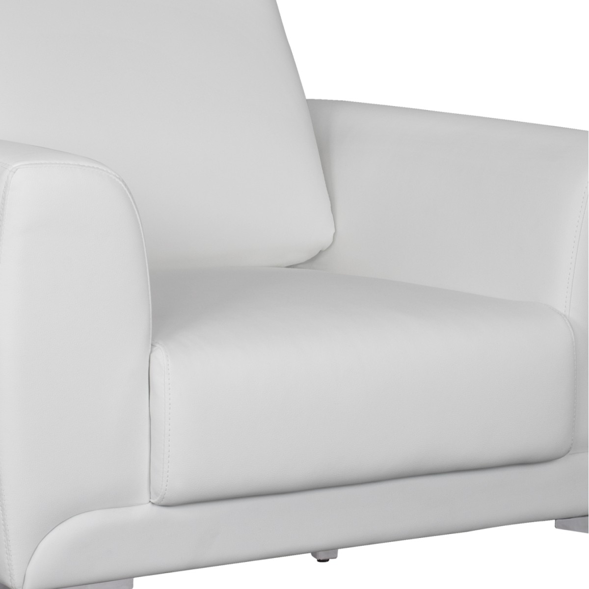 ΠΟΛΥΘΡΟΝΑ KENZIE HM3121.12 ΜΕ ΛΕΥΚΟ PU 89x81x81 εκ.