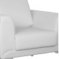 ΠΟΛΥΘΡΟΝΑ KENZIE HM3121.12 ΜΕ ΛΕΥΚΟ PU 89x81x81 εκ.