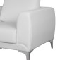 ΠΟΛΥΘΡΟΝΑ KENZIE HM3121.12 ΜΕ ΛΕΥΚΟ PU 89x81x81 εκ.
