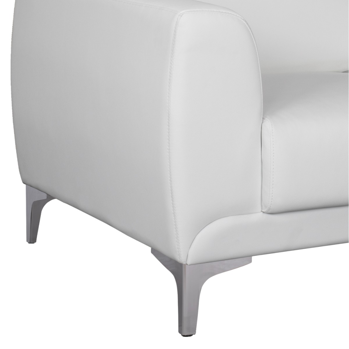 ΠΟΛΥΘΡΟΝΑ KENZIE HM3121.12 ΜΕ ΛΕΥΚΟ PU 89x81x81 εκ.