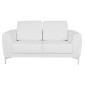 ΚΑΝΑΠΕΣ 2ΘΕΣΙΟΣ KΕΝΖΙΕ HM3121.22 ΜΕ ΛΕΥΚΟ PU 142x81x81 εκ.