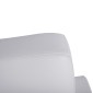 ΚΑΝΑΠΕΣ 2ΘΕΣΙΟΣ NELLIE HM3159.22 ΜΕ ΛΕΥΚΟ PU 113x71x71Υ εκ.