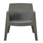 ΠΟΛΥΘΡΟΝΑ ΠΟΛΥΠΡΟΠΥΛΕΝΙΟΥ LOUNGE SLEEK HM6365.05 DARK OLIVE GREEN 62x68x73Υεκ.
