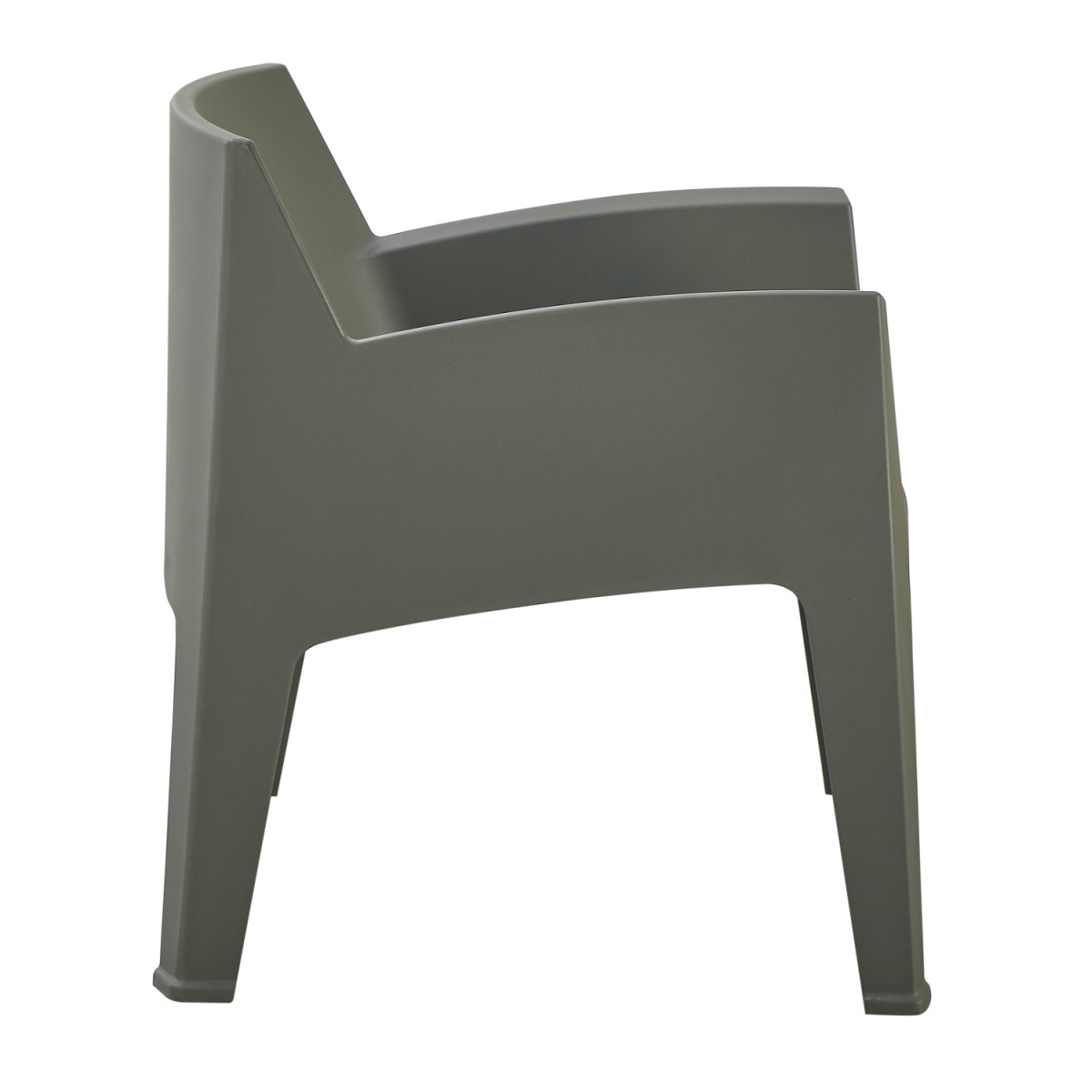 ΠΟΛΥΘΡΟΝΑ ΠΟΛΥΠΡΟΠΥΛΕΝΙΟΥ LOUNGE SLEEK HM6365.05 DARK OLIVE GREEN 62x68x73Υεκ.