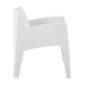 ΠΟΛΥΘΡΟΝΑ ΠΟΛΥΠΡΟΠΥΛΕΝΙΟΥ LOUNGE SLEEK HM6365.01 ΛΕΥΚΟ 62x68x73Υεκ.