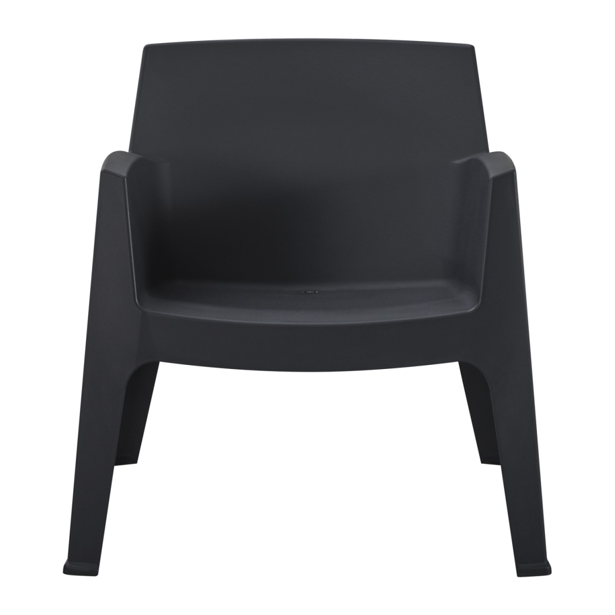 ΠΟΛΥΘΡΟΝΑ ΠΟΛΥΠΡΟΠΥΛΕΝΙΟΥ LOUNGE SLEEK HM6365.02 ΜΑΥΡΟ 62x68x73Υεκ.