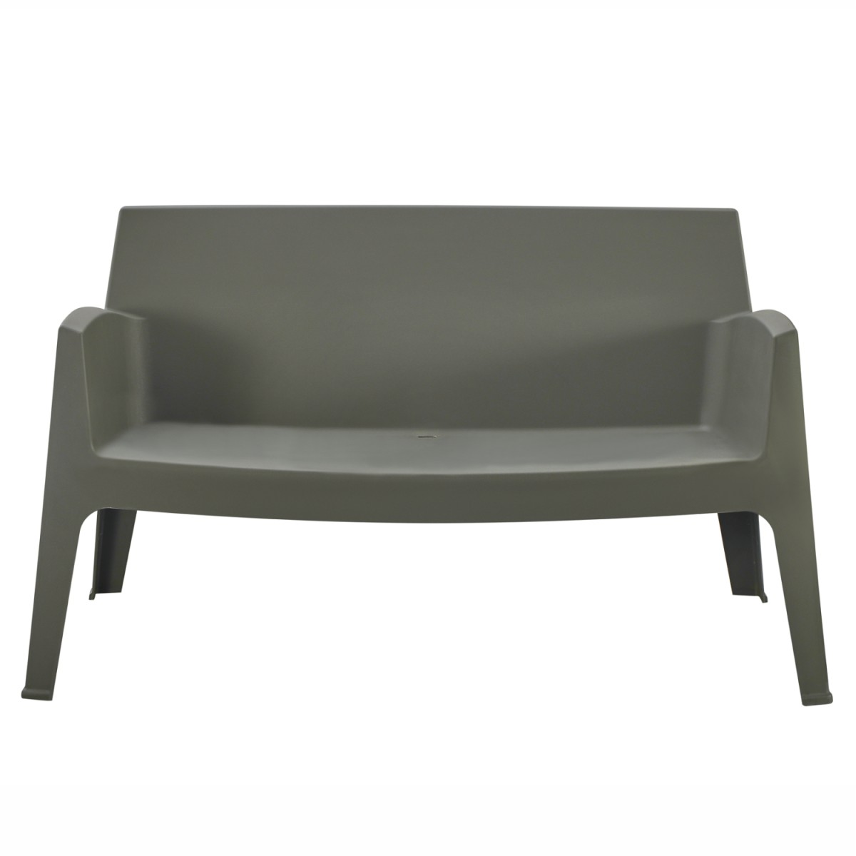 ΚΑΝΑΠΕΣ 2-ΘΕΣΙΟΣ ΠΟΛΥΠΡΟΠΥΛΕΝΙΟΥ SLEEK HM6366.05 ΧΡΩΜΑ DARK OLIVE 133x68x73Υεκ.