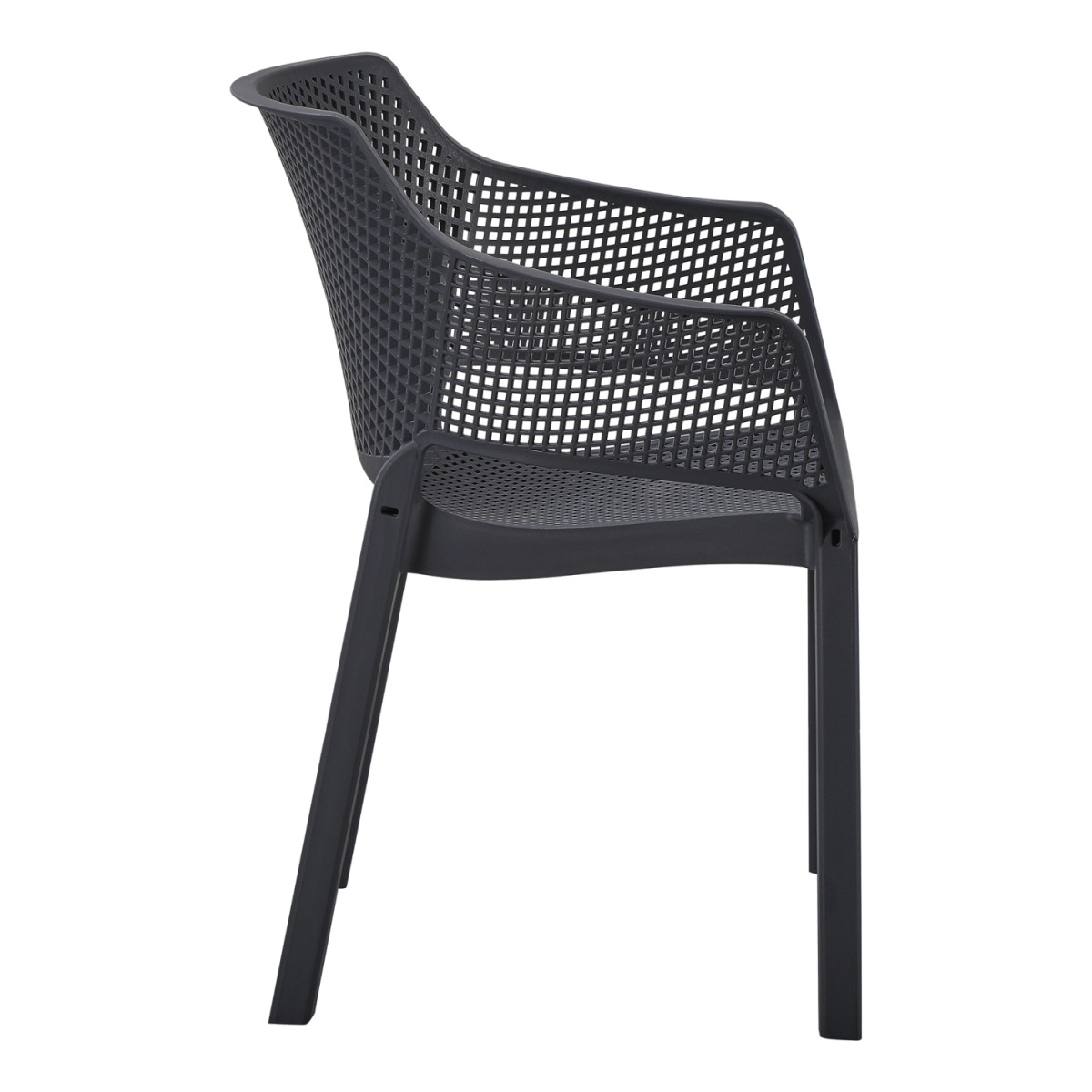ΠΟΛΥΘΡΟΝΑ ΠΟΛΥΠΡΟΠΥΛΕΝΙΟΥ PEGGY HM6368.02 ΜΑΥΡΟ 60x55x79Υεκ