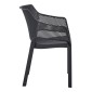 ΠΟΛΥΘΡΟΝΑ ΠΟΛΥΠΡΟΠΥΛΕΝΙΟΥ PEGGY HM6368.02 ΜΑΥΡΟ 60x55x79Υεκ