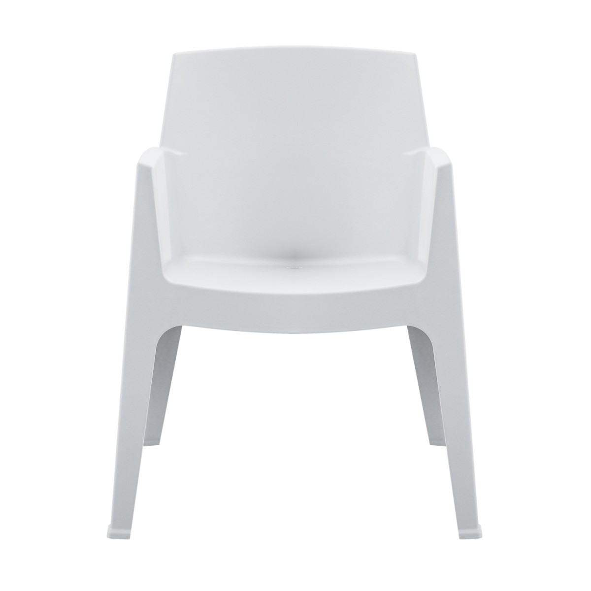 ΠΟΛΥΘΡΟΝΑ ΠΟΛΥΠΡΟΠΥΛΕΝΙΟΥ SLEEK HM6370.01 ΛΕΥΚΗ 68x63x82,5Υεκ.