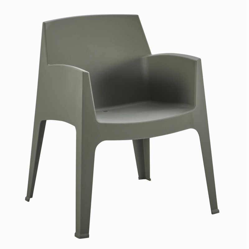 ΠΟΛΥΘΡΟΝΑ ΠΟΛΥΠΡΟΠΥΛΕΝΙΟΥ SLEEK HM6370.05 DARK OLIVE GREEN 68x63x82,5Υεκ.