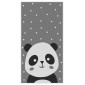 ΠΑΙΔΙΚΟ ΧΑΛΙ ΜΕ ΚΡΟΣΙΑ HM7678.14 PANDA ΓΚΡΙ 80Χ150 εκ.