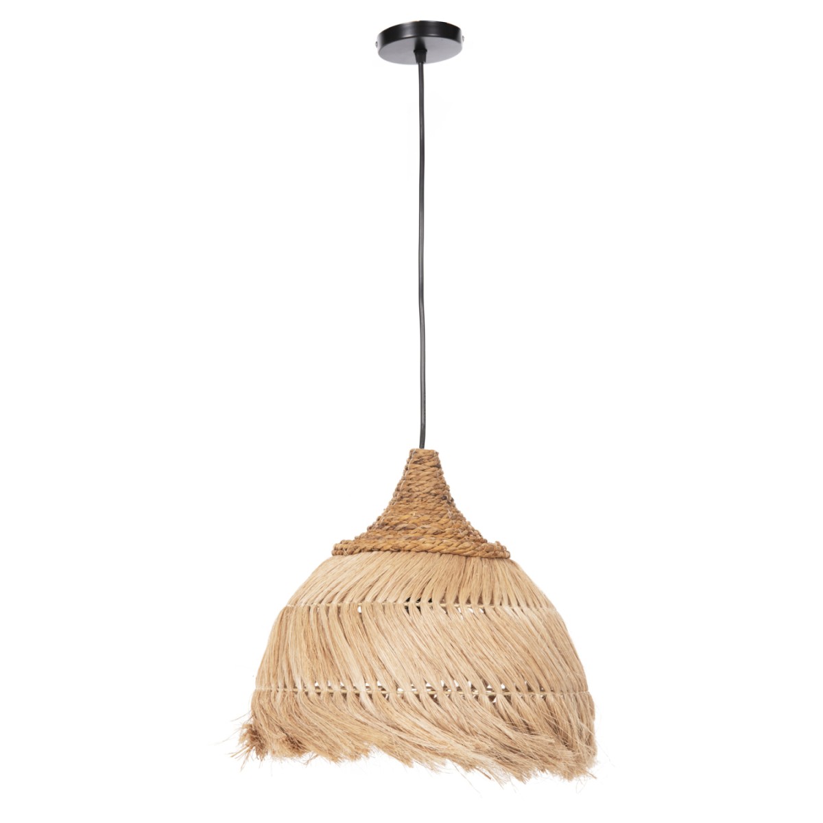 ΦΩΤΙΣΤΙΚΟ ΟΡΟΦΗΣ ΑΠΟ ΙΝΕΣ MENDONG GRASS ΣΕ ΦΥΣΙΚΟ 40x40x40Yεκ.HM7776