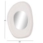 ΚΑΘΡΕΠΤΗΣ ΤΟΙΧΟΥ RIFFE HM4695.02 FIBER CEMENT ΛΕΥΚΟ 60x13x85Υεκ.