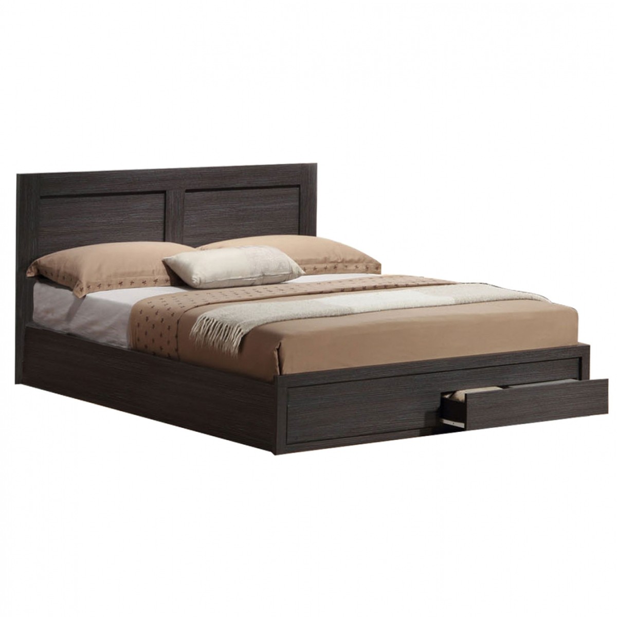 ΚΡΕΒΑΤΙ CAPRI HM312.01 ΜΕ 2ΣΥΡΤΑΡΙΑ ZEBRANO ΓΙΑ ΣΤΡΩΜΑ 150x200εκ.