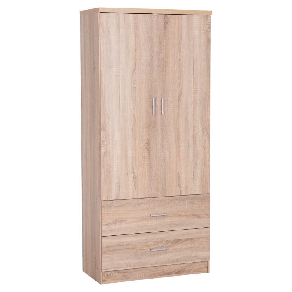 ΝΤΟΥΛΑΠΑ 2ΦΥΛΛΗ ME 2 ΣΥΡΤΑΡΙΑ REINA HM338.02 SONAMA 80x41.5x180Υεκ.