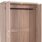ΝΤΟΥΛΑΠΑ 2ΦΥΛΛΗ ME 2 ΣΥΡΤΑΡΙΑ REINA HM338.02 SONAMA 80x41.5x180Υεκ.
