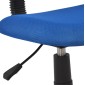ΚΑΡΕΚΛΑ ΓΡΑΦΕΙΟΥ AKHILA HM1026.06 ΜΠΛΕ ΥΦΑΣΜΑ MESH 40,5x50,5x91,5 εκ.