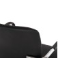 ΚΑΡΕΚΛΑ QUESTA ΜΕ ΜΠΡΑΤΣΑ HM1070.01 ΜΑΥΡΗ 54x62x84 εκ.