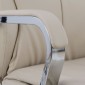 ΚΑΡΕΚΛΑ ΓΡΑΦΕΙΟΥ SHASHI HM1093.07 PU ΣΕ ΕΚΡΟΥ 63x80x118-126Yεκ