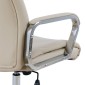 ΚΑΡΕΚΛΑ ΓΡΑΦΕΙΟΥ SHASHI HM1093.07 PU ΣΕ ΕΚΡΟΥ 63x80x118-126Yεκ