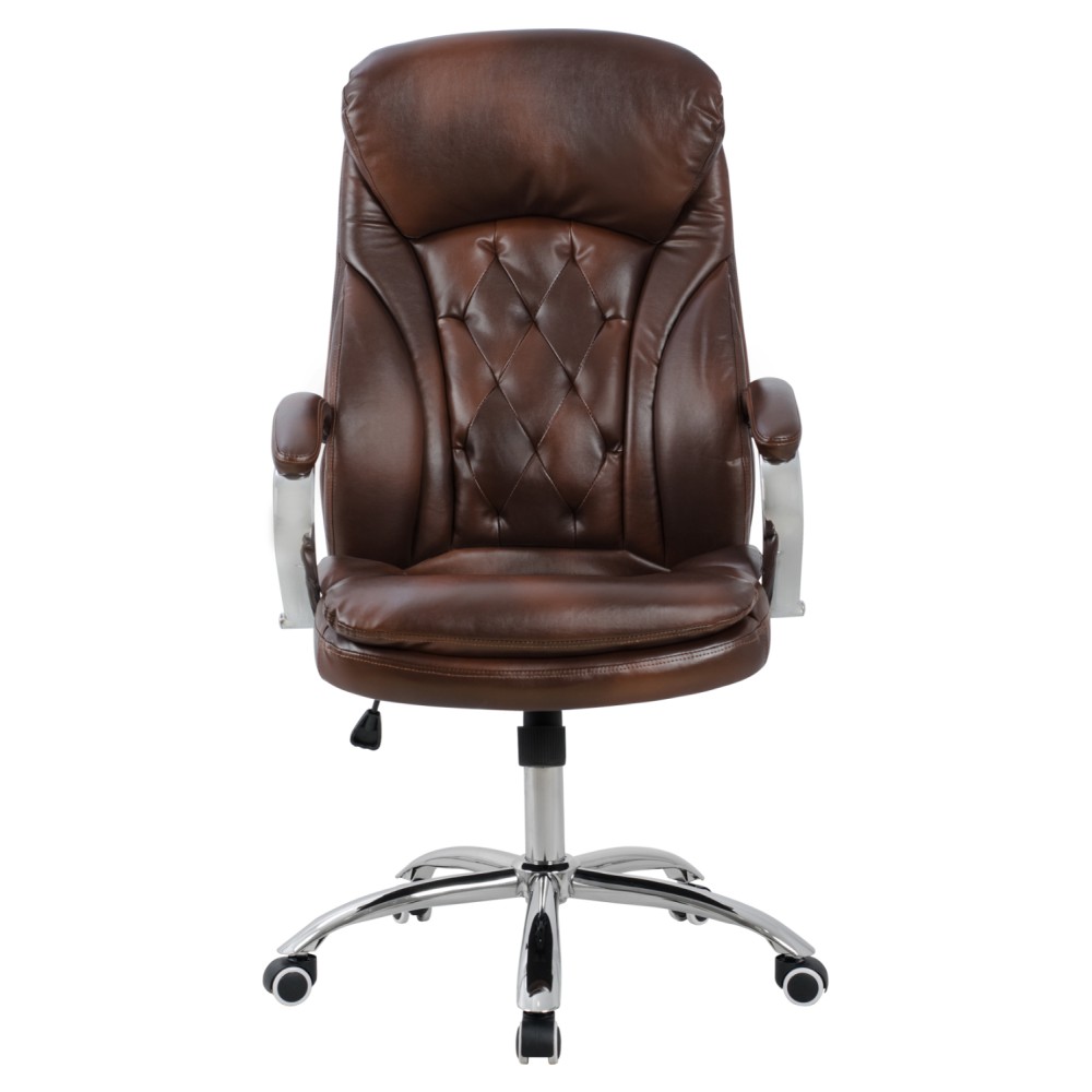 ΚΑΡΕΚΛΑ ΓΡΑΦΕΙΟΥ LANISHA HM1099.09 PU ΣΕ ΚΑΦΕ 65x73x125Υεκ