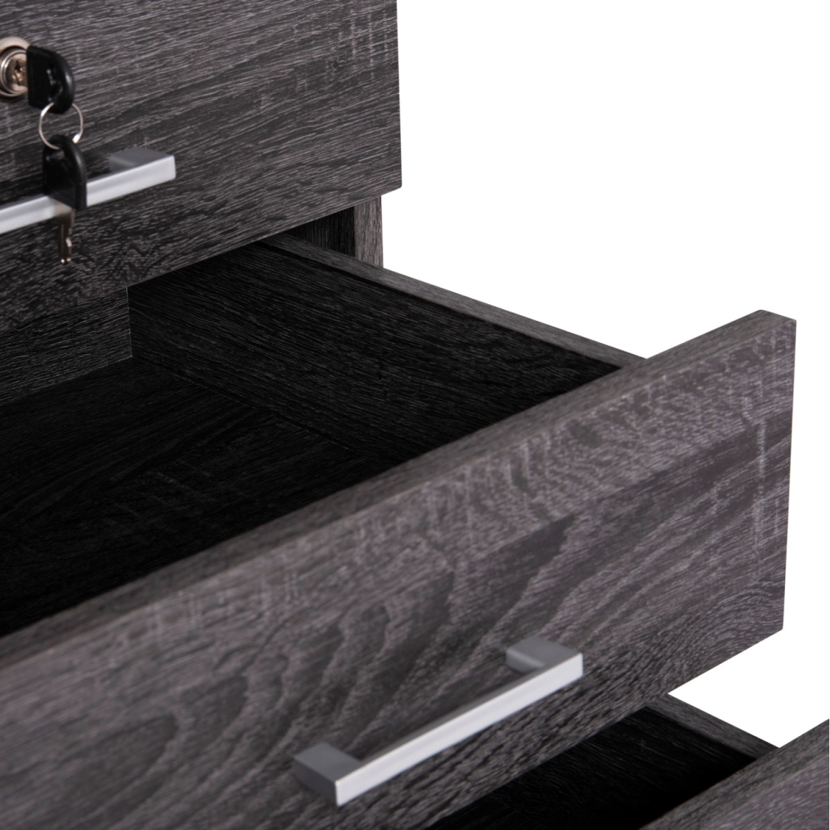 ΣΥΡΤΑΡΙΕΡΑ ΓΡΑΦΕΙΟΥ HAYDEN HM2282.01 ΣΕ ΑΝΘΡΑΚΙ ΧΡΩΜΑ 39x39,5x46,5