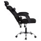 ΚΑΡΕΚΛΑ ΓΡΑΦΕΙΟΥ CRONER HM1196.01 ΜΑΥΡΟ MESH-ΜΕΤΑΛ.ΒΑΣΗ 58x99x120Υεκ.