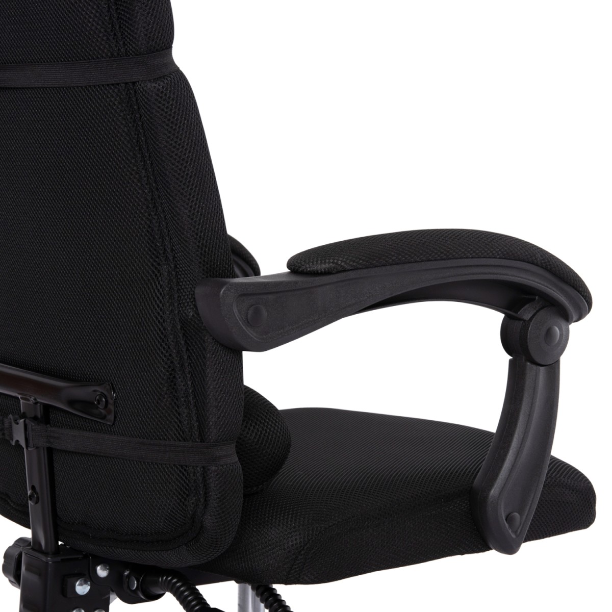 ΚΑΡΕΚΛΑ ΓΡΑΦΕΙΟΥ CRONER HM1196.01 ΜΑΥΡΟ MESH-ΜΕΤΑΛ.ΒΑΣΗ 58x99x120Υεκ.