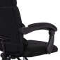 ΚΑΡΕΚΛΑ ΓΡΑΦΕΙΟΥ CRONER HM1196.01 ΜΑΥΡΟ MESH-ΜΕΤΑΛ.ΒΑΣΗ 58x99x120Υεκ.