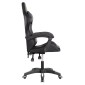 ΠΟΛΥΘΡΟΝΑ GAMING DARREN HM1203.04 ΜΑΥΡΟ-ΛΕΥΚΟ PVC 58.5x100x120Υεκ.