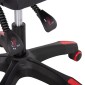 ΠΟΛΥΘΡΟΝΑ GAMING DARREN HM1203.01 ΜΑΥΡΟ-ΚΟΚΚΙΝΟ PVC 58.5x100x120Υεκ.