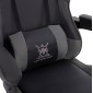 ΠΟΛΥΘΡΟΝΑ GAMING DARREN HM1203.10 ΜΑΥΡΟ-ΓΚΡΙ PVC 60x60x120Υεκ.