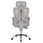 ΚΑΡΕΚΛΑ ΓΡΑΦΕΙΟΥ BARNET HM18258.02 ΓΚΡΙ MESH-ΓΚΡΙ ΣΚΕΛΕΤΟΣ NYLON 61x62x123Υ