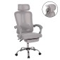 ΚΑΡΕΚΛΑ ΓΡΑΦΕΙΟΥ BARNET HM18258.02 ΓΚΡΙ MESH-ΓΚΡΙ ΣΚΕΛΕΤΟΣ NYLON 61x62x123Υ