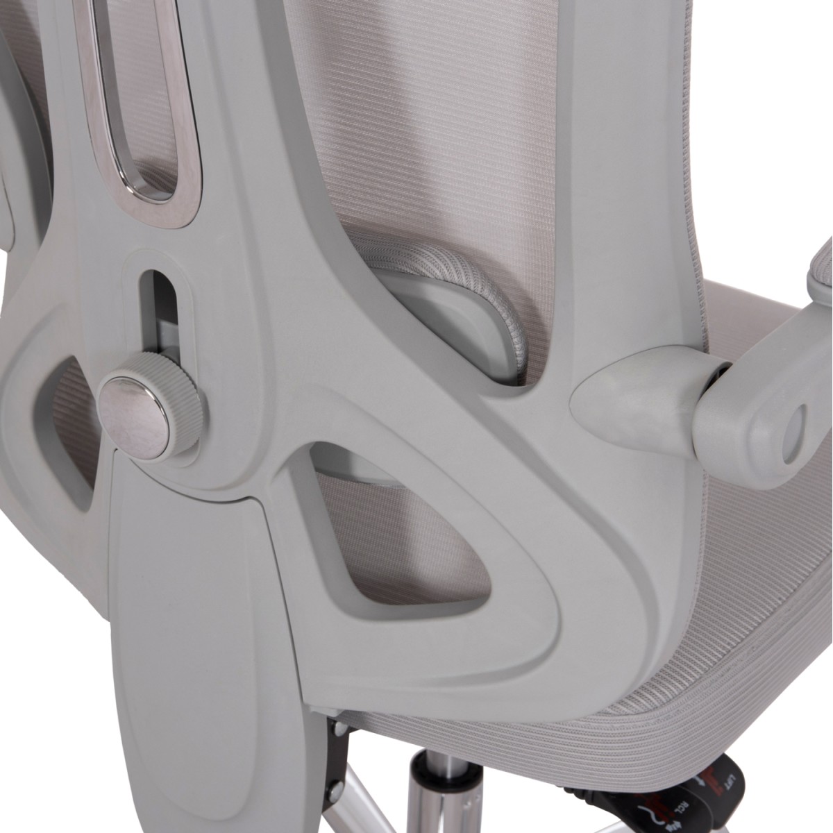 ΚΑΡΕΚΛΑ ΓΡΑΦΕΙΟΥ BARNET HM18258.02 ΓΚΡΙ MESH-ΓΚΡΙ ΣΚΕΛΕΤΟΣ NYLON 61x62x123Υ