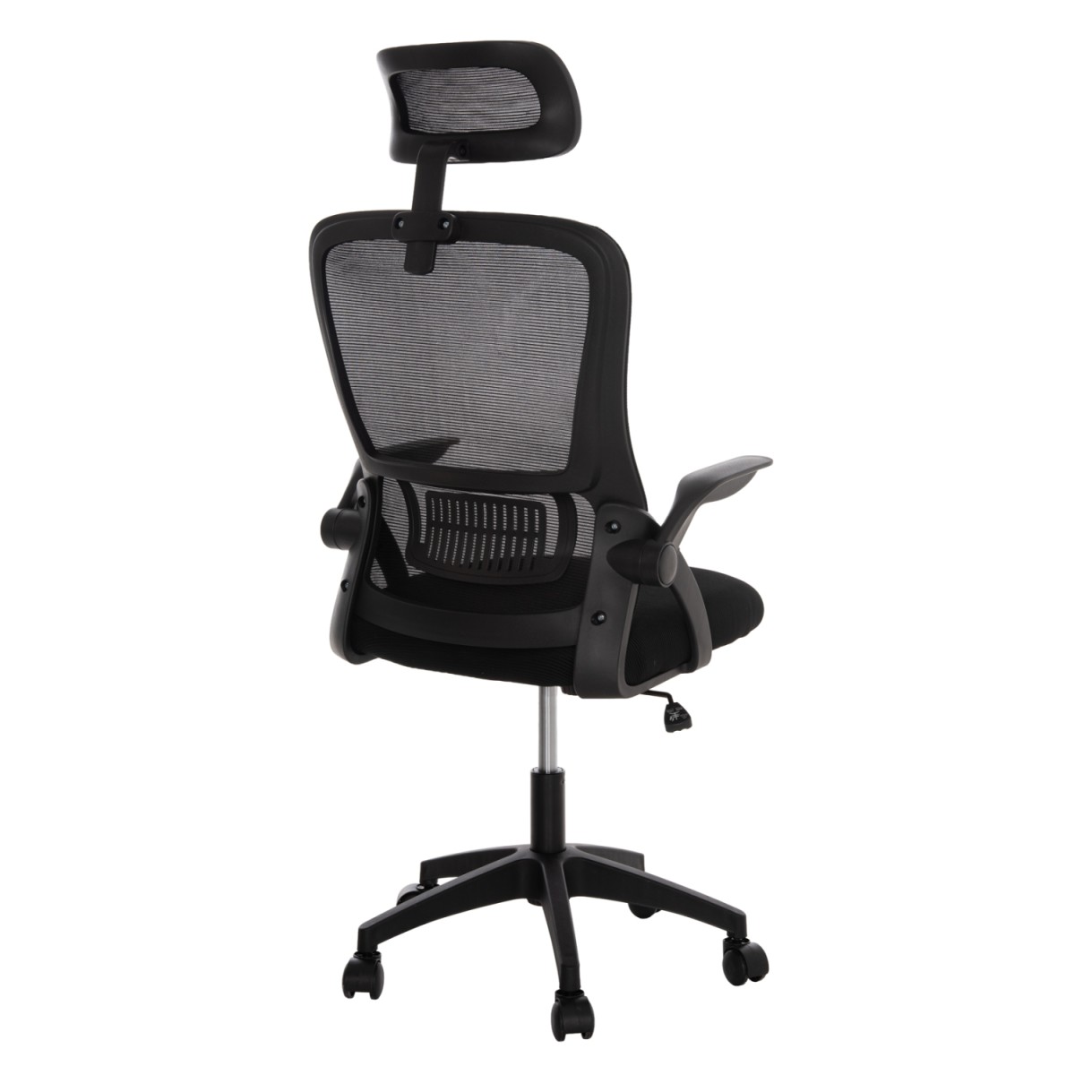 ΚΑΡΕΚΛΑ ΓΡΑΦΕΙΟΥ BLAZER HM1205.01 ΜΑΥΡΟ MESH-ΜΑΥΡΟΣ ΣΚΕΛΕΤΟΣ 60x58x110-130Υεκ.