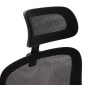 ΚΑΡΕΚΛΑ ΓΡΑΦΕΙΟΥ BLAZER HM1205.01 ΜΑΥΡΟ MESH-ΜΑΥΡΟΣ ΣΚΕΛΕΤΟΣ 60x58x110-130Υεκ.