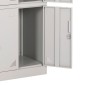 ΦΟΡΙΑΜΟΣ ΜΕΤΑΛΛΙΚΟΣ MALMOE HM5636.11 9 ΝΤΟΥΛΑΠΑΚΙΑ ΜΕ ΚΛΕΙΔΑΡΙΕΣ-ΓΚΡΙ 90x45x185Υεκ.