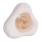 ΕΠΙΤΟΙΧΙΟ ΦΩΤΙΣΤΙΚΟ LUXON HM4701.02S FIBER CEMENT ΣΕ ΛΕΥΚΟ 28x15x25Υεκ.