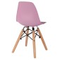 ΚΑΡΕΚΛΑ TWIST KID ΤΜΧ.HM8453.05 ΞΥΛΙΝΑ ΠΟΔΙΑ & ΚΑΘΙΣΜΑ ΡΟΖ PP 30,5Χ33Χ59 ΕΚ