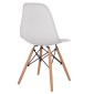 ΚΑΡΕΚΛΑ ΜΕ ΞΥΛΙΝΑ ΠΟΔΙΑ ΚΑΙ ΚΑΘΙΣΜΑ TWIST PP ΛΕΥΚΗ HM8460.01 46Χ50Χ82 ΕΚ