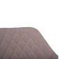 ΠΟΛΥΘΡΟΝΑΚΙ CHARLES HM8522.07 ΜΕ ΥΦΑΣΜΑ ΜΠΕΖ & PU ΜΠΕΖ 57x63x83Υ εκ.