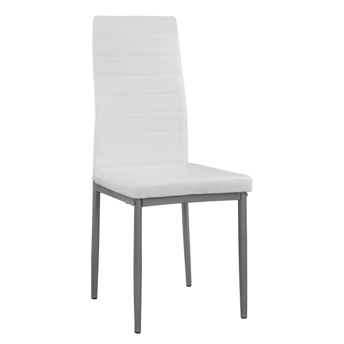 ΚΑΡΕΚΛΑ ΜΕΤΑΛΛΙΚΗ LADY HM0037.11 ΛΕΥΚΟ PU ΜΕΤΑΛΛΙΚΟ ΣΚΕΛΕΤΟ K/D 40x48x95 εκ.