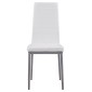 ΚΑΡΕΚΛΑ ΜΕΤΑΛΛΙΚΗ LADY HM0037.11 ΛΕΥΚΟ PU ΜΕΤΑΛΛΙΚΟ ΣΚΕΛΕΤΟ K/D 40x48x95 εκ.