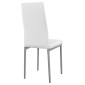 ΚΑΡΕΚΛΑ ΜΕΤΑΛΛΙΚΗ LADY HM0037.11 ΛΕΥΚΟ PU ΜΕΤΑΛΛΙΚΟ ΣΚΕΛΕΤΟ K/D 40x48x95 εκ.