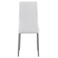 ΚΑΡΕΚΛΑ ΜΕΤΑΛΛΙΚΗ LADY HM0037.11 ΛΕΥΚΟ PU ΜΕΤΑΛΛΙΚΟ ΣΚΕΛΕΤΟ K/D 40x48x95 εκ.