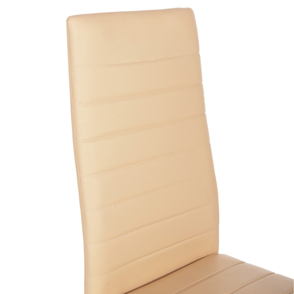 ΚΑΡΕΚΛΑ ΜΕΤΑΛΛΙΚΗ LADY HM0037.25 ΚΑΠΟΥΤΣΙΝΟ PU ΜΕΤΑΛΛΙΚΟ ΣΚΕΛΕΤΟ K/D 42x44x95εκ.