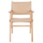 ΠΟΛΥΘΡΟΝΑ ΕΣΩΤ. ΧΩΡΟΥ HM9331.01 IGNACIO RUBBERWOOD-ΣΧΟΙΝΙ 69X59X86Υεκ.
